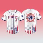 2025 Arizona Diamondbacks Independence Day 4th Of July Jersey