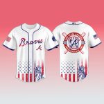 2025 Atlanta Braves 4th Of July Independence Day Jersey