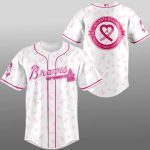 2025 Breast Cancer Awareness Day Atlanta Braves Jersey