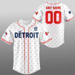 2025 Detroit Tigers Canadian Heritage Night Jersey