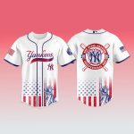 2025 New York Yankees Independence Day 4th Of July Jersey