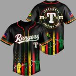 2025 Texas Rangers Juneteenth Day Jersey