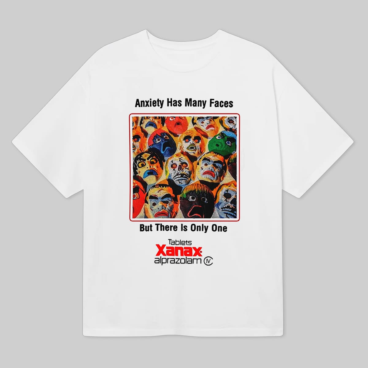 Anxiety Has Many Faces Shirt 4 Anxiety Has Many Faces Shirt 4