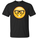 Nerd Glasses Emoji Tee/Hoodie/Tank