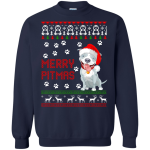 Merry Pitmas Pitbull Christmas Sweater, Shirt, Hoodie