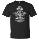 I m a healer because there is a certain joy in deciding shirt, tank