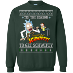 Rick & Morty sweater: Tis The Season To Get Schwifty Sweater, Shirt