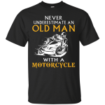 Old man with Motocycle t-shirt/hoodie/tank