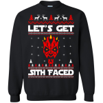 Let's Get Sith Faced Christmas Sweater, Shirt