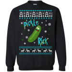 Rick and Morty: Pickle Rick ugly Christmas sweater, hoodie