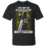 Grim Reaper: I am a May guy my scars tell a story shirt, tank, hoodie