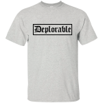 Deplorable shirt classic style