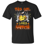 This girl loves witch Halloween t-shirt