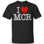 I Love Manchester shirt, tank, sweater