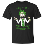Rick & Morty St. Patrick's day: time to get riggty wreck shirt