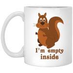 Easter day Rabbit: I'm empty inside mug