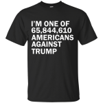 Lady Gaga against Trump shirt: I'm on of 65,844,610 Americans Againts Trump