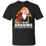 Grumpy snow : I’m not arguing I’m explaining why I’m right shirt, tank, hoodie