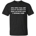 Russ After Show Message shirt: How much xans and lean do you have to do