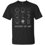History of Art shirt, sweater, tank