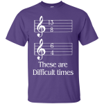 Music lover 13/8 6/4 there are difficult times shirt, hoodie
