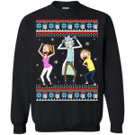 Rick And Morty Party Time Christmas Sweater, Hoodie, Long Sleeve