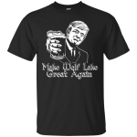 Donald Trump Make Wolf Lake Great Again Black Shirt