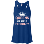 Queens are born in February Shirt, Hoodie, Tank