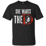 Daryl Dixon: She Wants The D shirt, sweater, tank