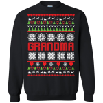 Family Grandma Ugly Christmas Sweater, Hoodie