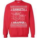 Christmas sweater: Gangsta Wrapper shirt, Hoodie