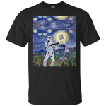 Stormtrooper Starry Night Graphic t-shirt, long sleeve