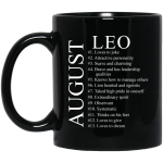 August Leo Loves to Joke Mug