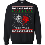Game of Thrones: Her Wolf ugly Christmas sweater, hoodie