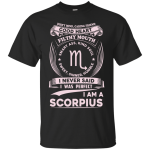 Dirty Mind Caring Friend I Am a Scorpius T-shirts