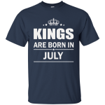 Kings are born in July Shirt, Hoodie, Tank