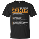 Top 10 Signs To Spot A True Pisces shirt, sweater, tank