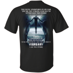 The Devil whispered in my ear, a Man born in February shirt, tank
