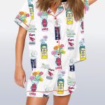 Narragansett Beer Art Rhode Island Women's Pajama Set