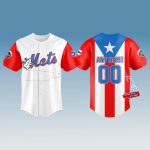 2025 New York Mets Puerto Rico Heritage Baseball Jersey