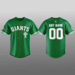 SF Giants Irish Heritage Night 2025 Baseball Custom Jersey