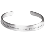 Nevertheless, she Persisted bracelet #ShePersisted