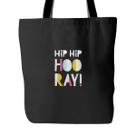 Hip hip Hooray tote bag