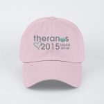 Theranos 2015 blood drive hat