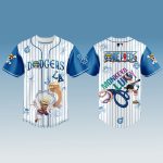 2025 Dodgers Luffy One Piece Night Jersey