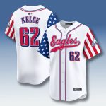 2025 Philadelphia Eagles 4th Of July Baseball Jersey