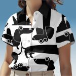 Abstract Dachshund Dog Hawaiian Shirt