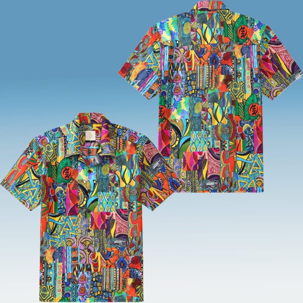 African Cultural Patterns Hawaiian Shirt 1