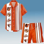 Baltimore Orioles Classic Logo Hawaiian Shirt