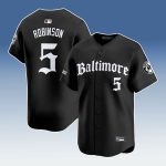 Baltimore Orioles Gothic Harbor Black Edition Jersey